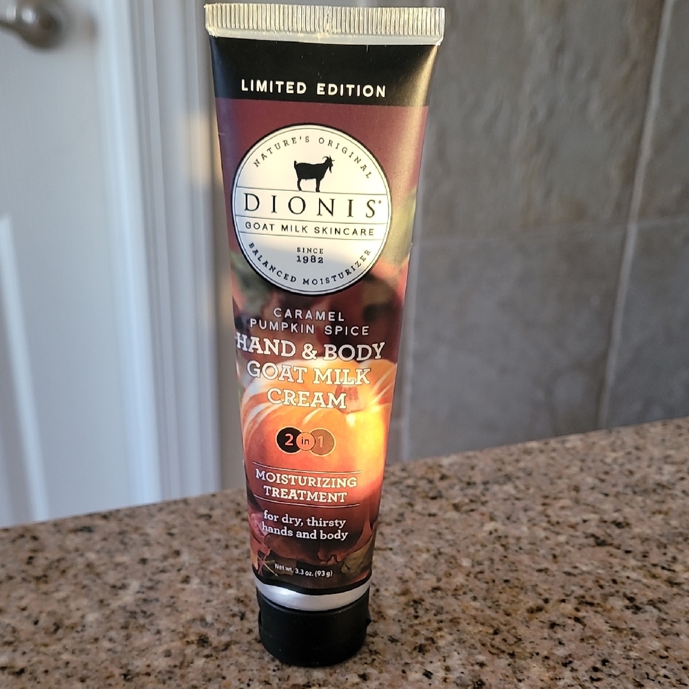 Dionis Caramel Pumpkin Spice Hand & Body Cream